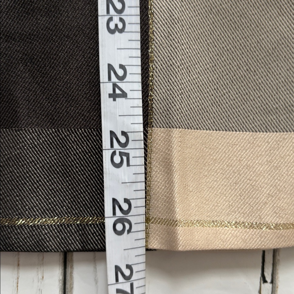 Tuckernuck Mairead Check Plaid Beige and Black 3/4 Sleeve Top - Picture 10 of 10